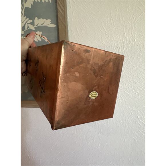 Vintage Southern Living Lantern Angel Copper Candle Christmas Decor Luminaries - Picture 8 of 8